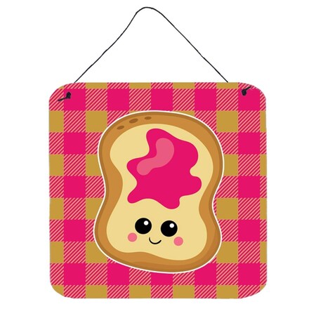 Carolines Treasures Jelly Toast Wall or Door Hanging Prints BB6844DS66